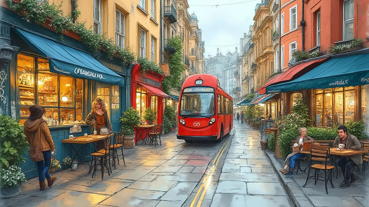 London’s Hidden Cafés: Discover with the Lifestyle Overground Map
