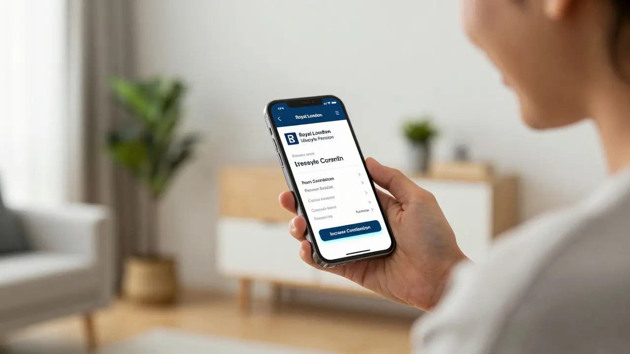 How to Increase Your Contributions to Your Lifestyle Royal London Pension