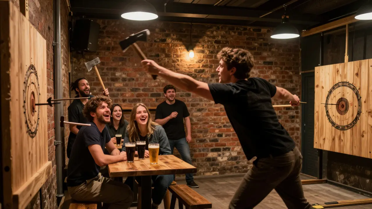 Lifestyle Axe Throwing London: For Fitness, Fun, and Fierce Competition